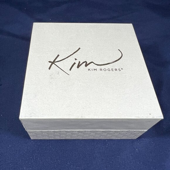 Kim Rogers Gold-Tone Floral Brooch With Pearl & Rhinestone Accents In Gift Box - Picture 2 of 2